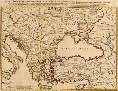 Imperii Orientalis et Circumjacentium Regionum, onder Constantino Porphyrogenito en zijn voorgangers beschrijving door Anselmo Maria Banduri